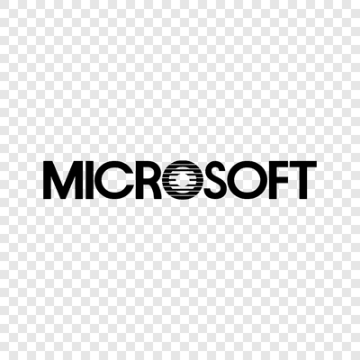 Microsoft logo 1982–1987
