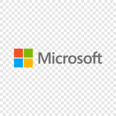 Microsoft logo transparent PNG