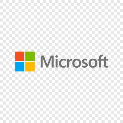 Microsoft logo transparent PNG