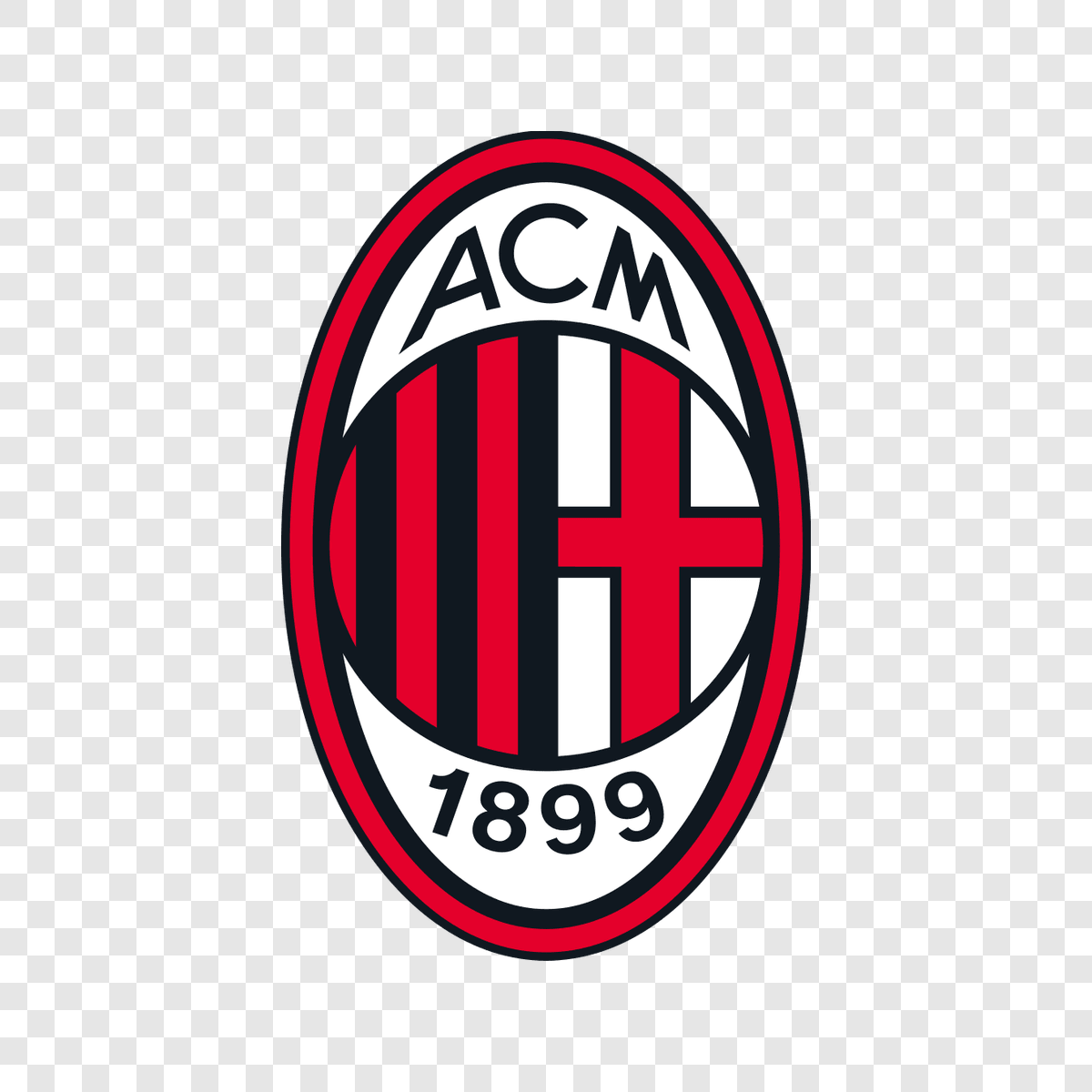 Milan logo transparent PNG