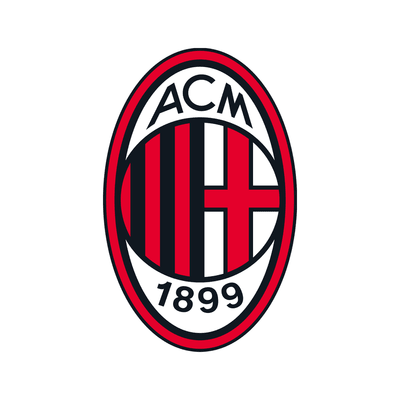 Milan logo on white background