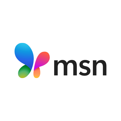 MSN logo on white background