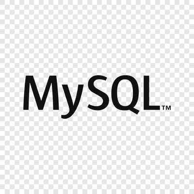 MySQL black logo