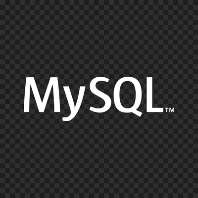MySQL white logo