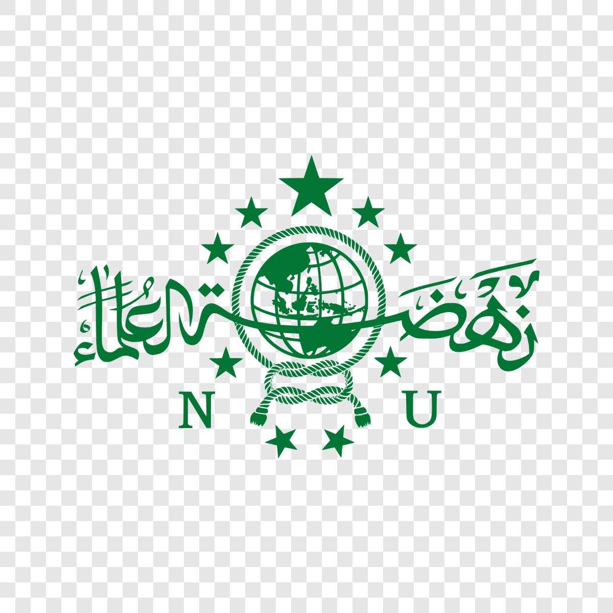 Logo Nahdlatul Ulama PNG transparan