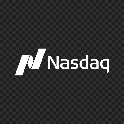 Nasdaq white logo