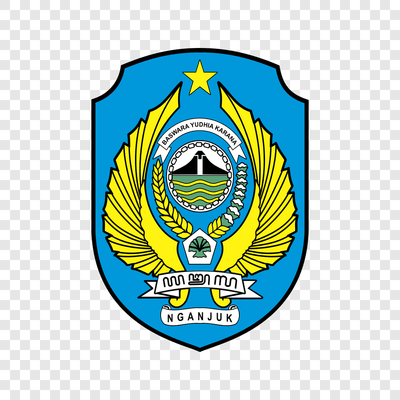 Nganjuk Regency logo transparent PNG