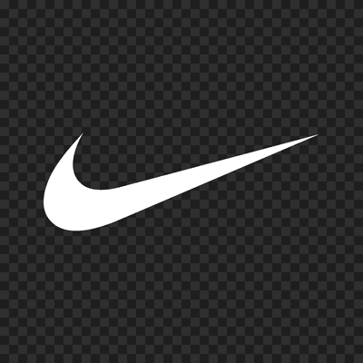 Nike white logo