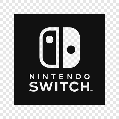 Nintendo Switch black logo