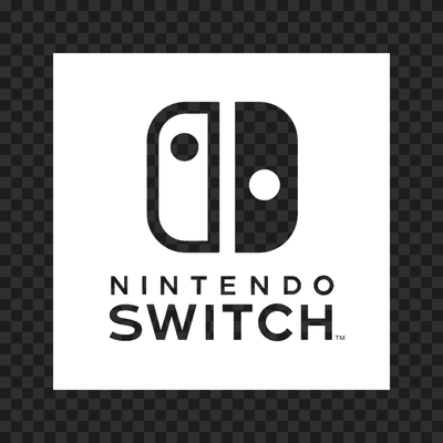 Nintendo Switch white logo