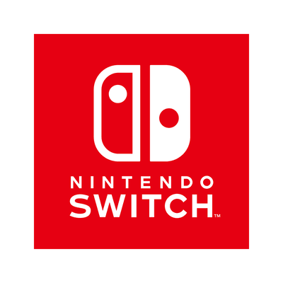 Nintendo Switch logo on white background
