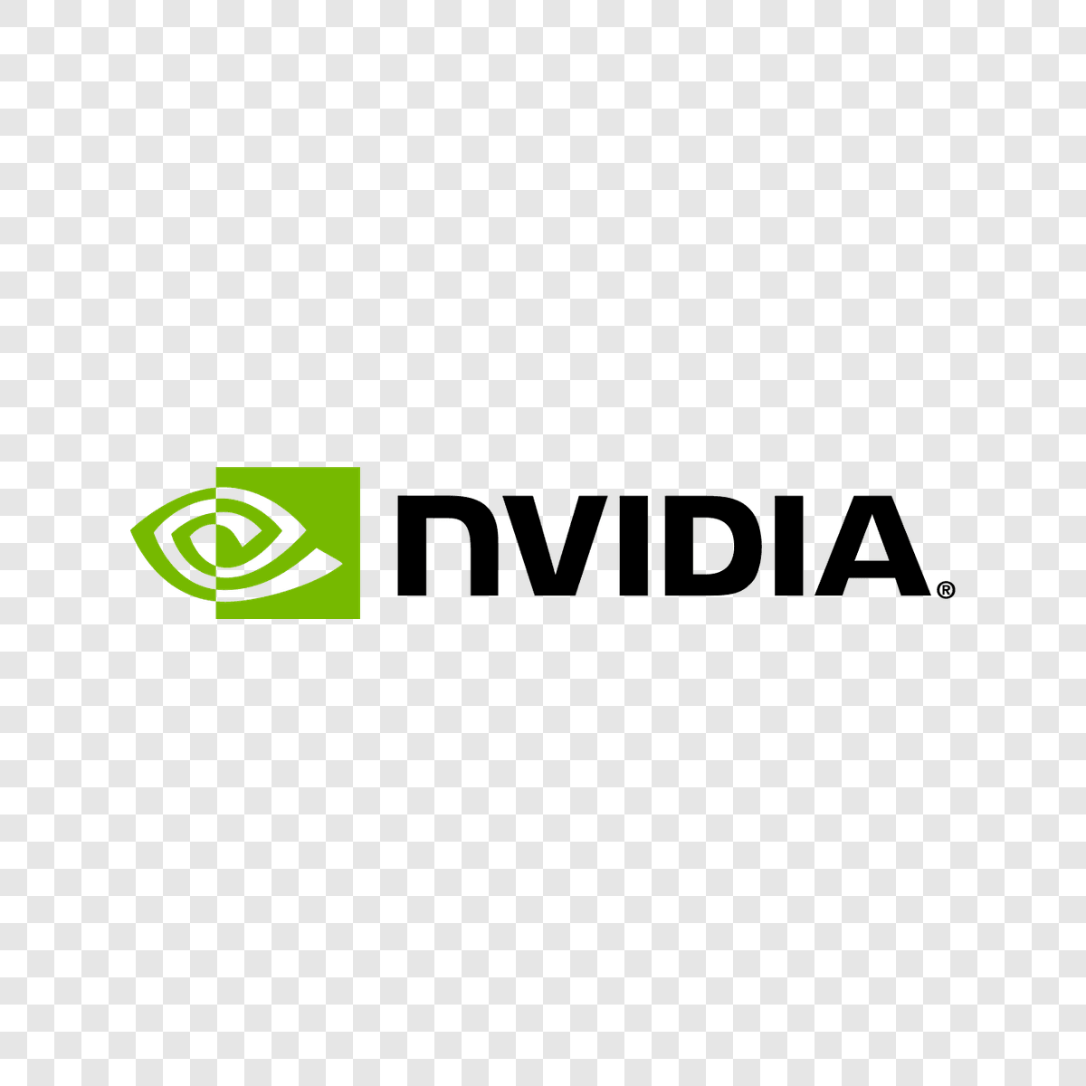 NVIDIA logo transparent PNG