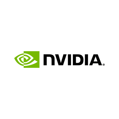 NVIDIA logo on white background