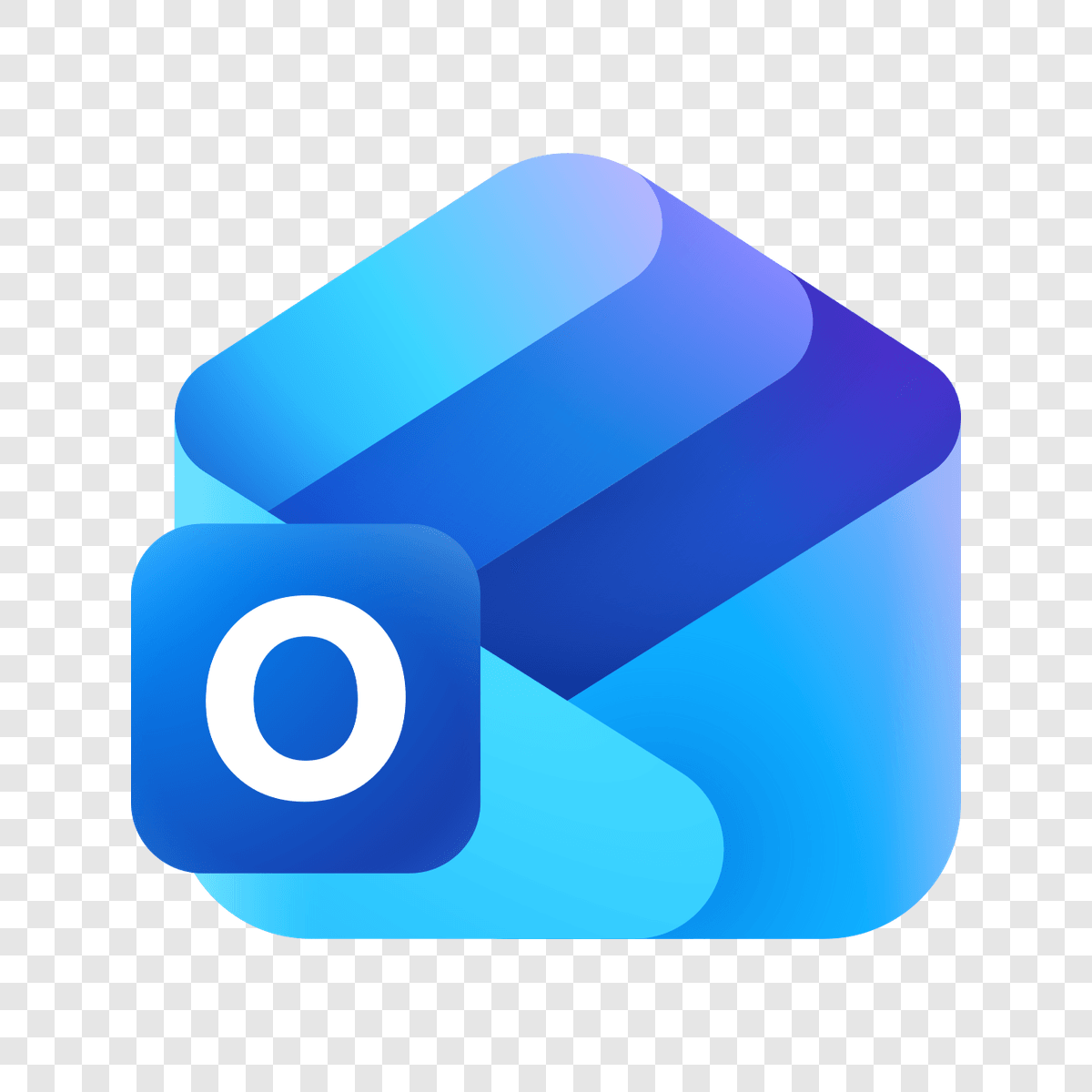 Outlook logo transparent PNG