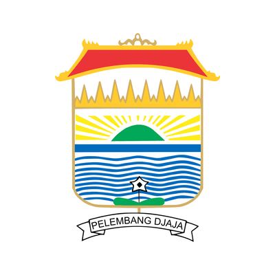 Logo Kota Palembang latar putih