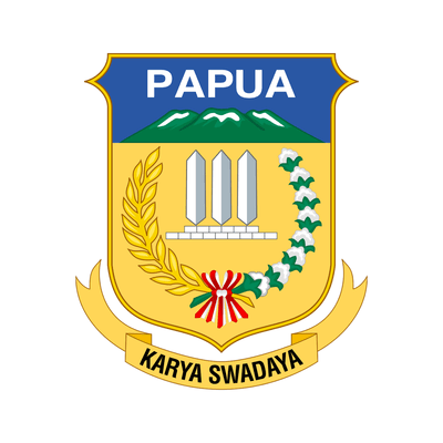 Papua Province logo on white background