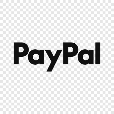 Logo PayPal hitam