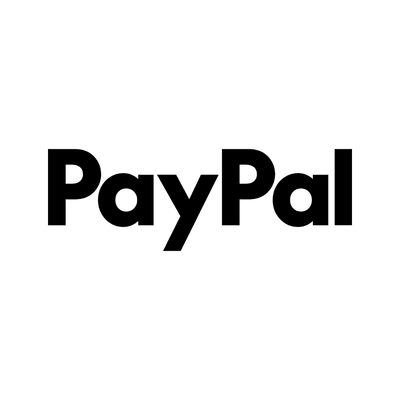 Logo PayPal latar putih