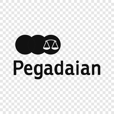Pegadaian black logo