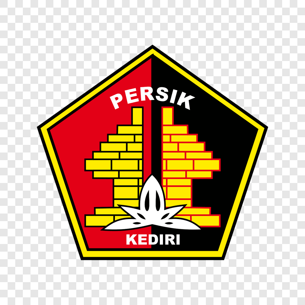 Logo Persik Kediri PNG transparan