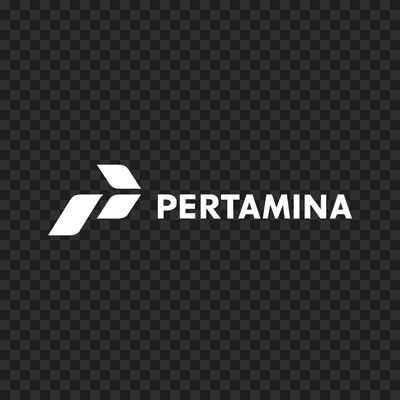 Pertamina white logo
