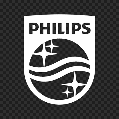 Philips white logo