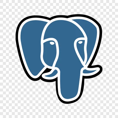 PostgreSQL logo transparent PNG