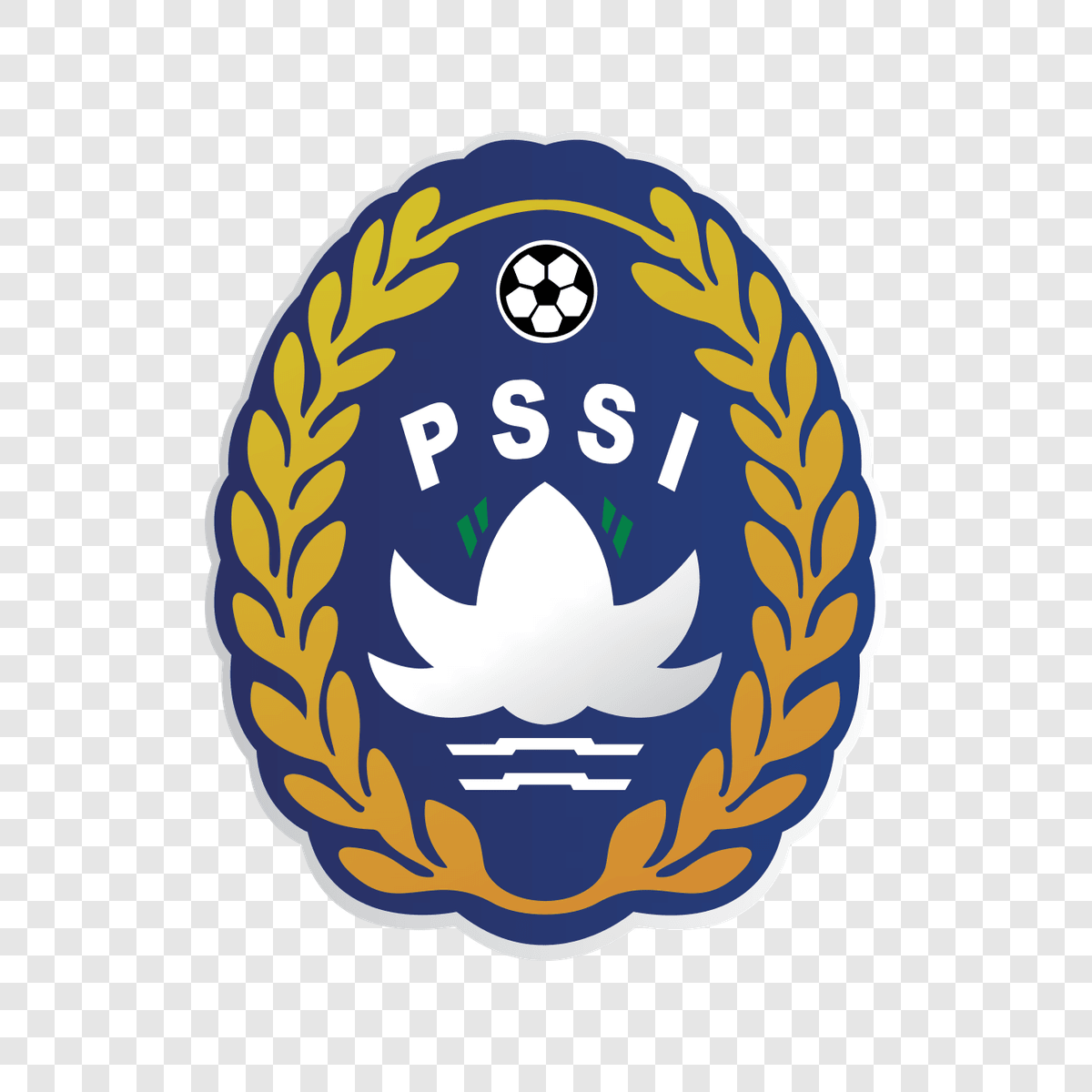 Logo Persatuan Sepak Bola Seluruh Indonesia PNG transparan