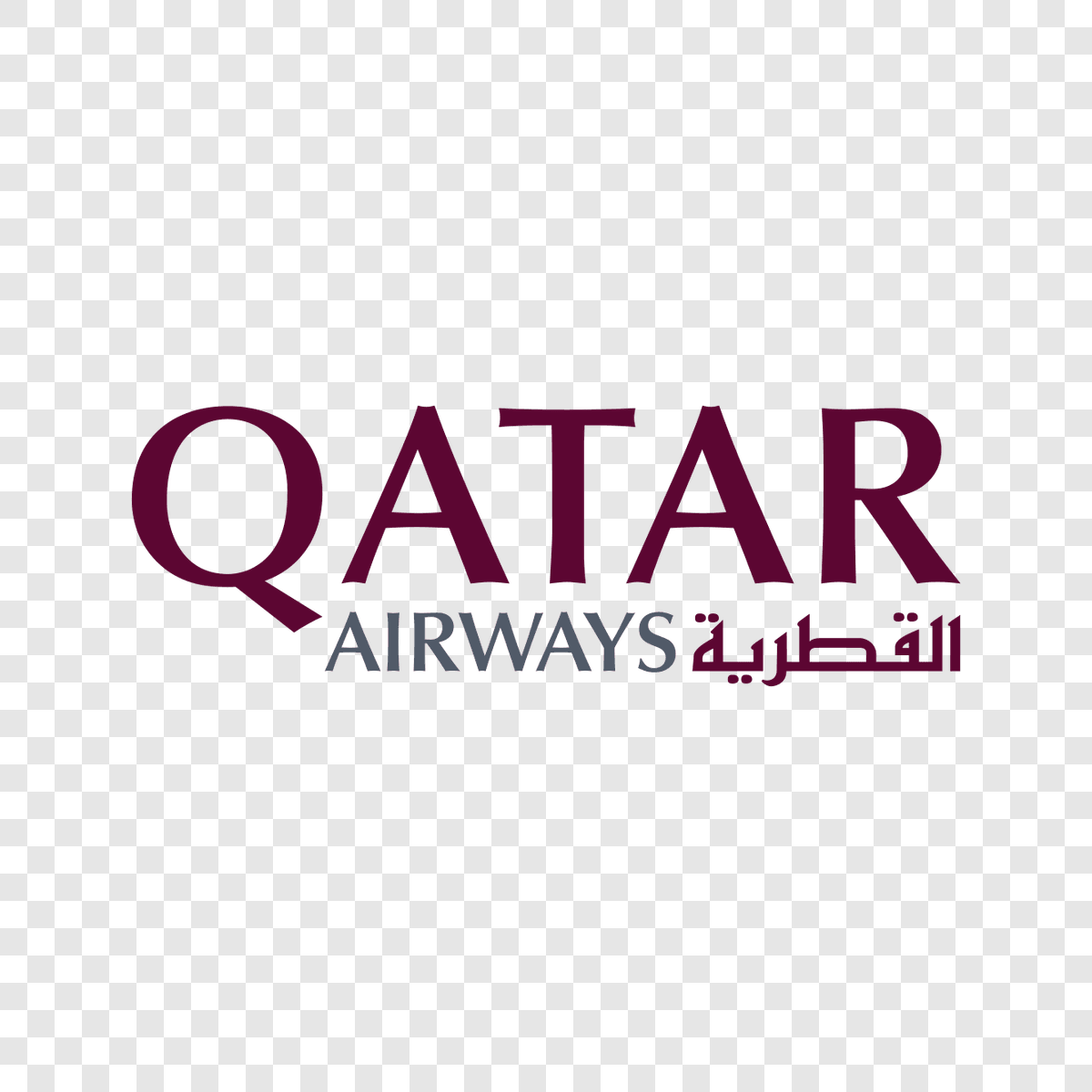 Qatar Airways logo transparent PNG