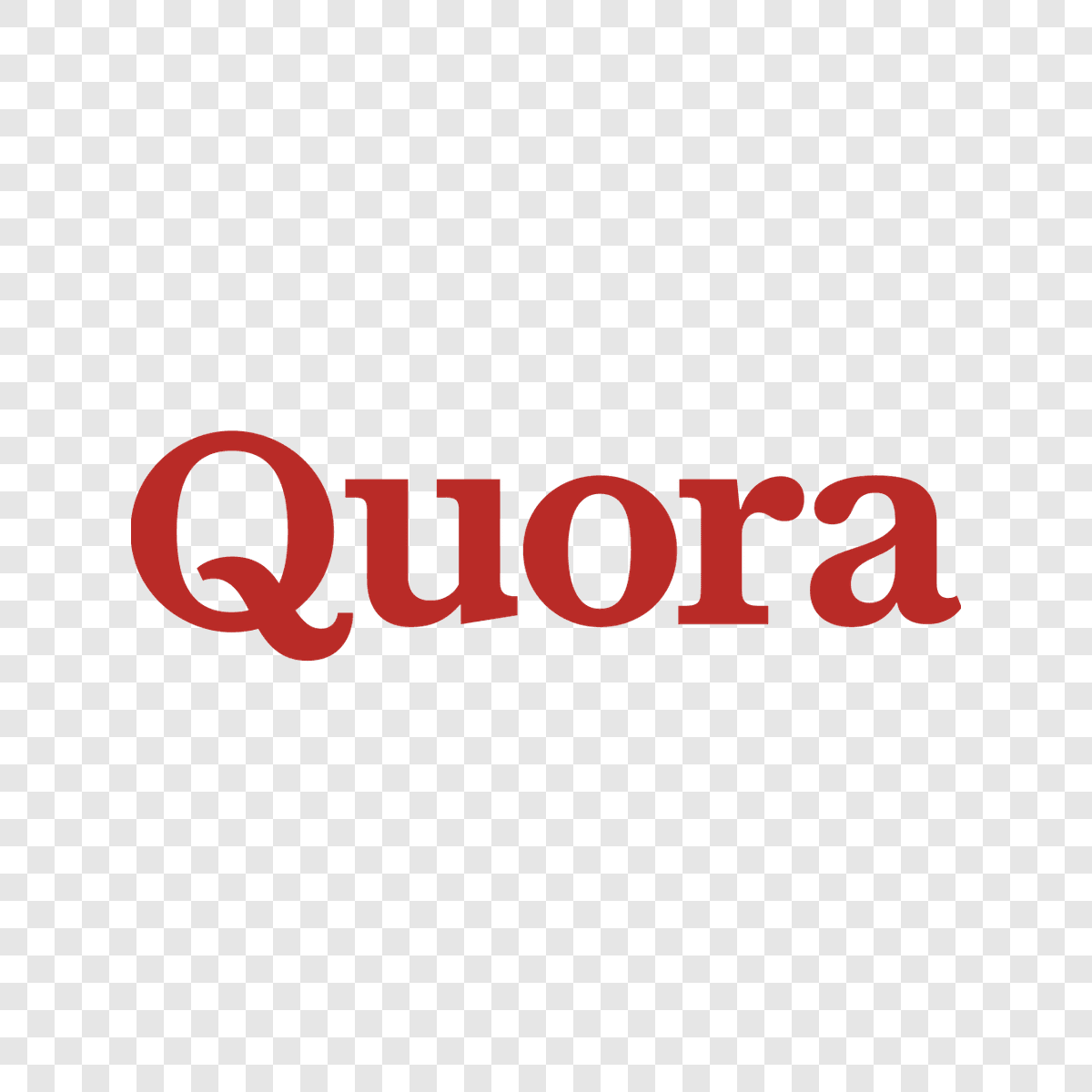 Quora logo transparent PNG