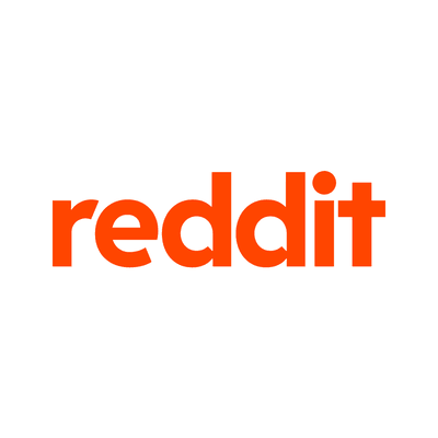Reddit logo on white background