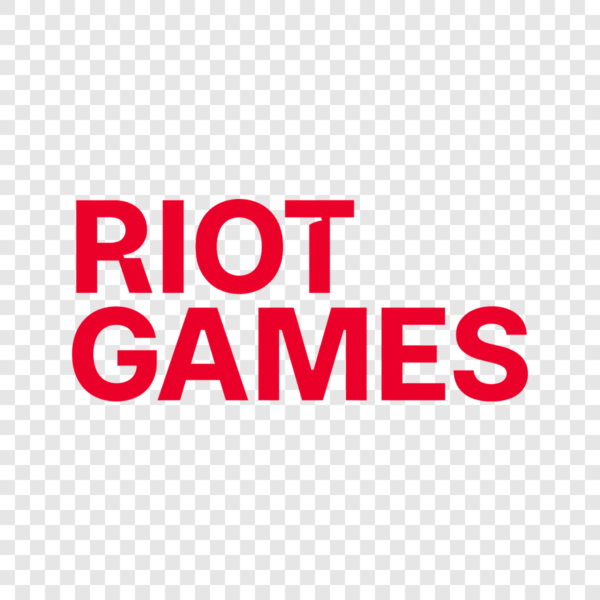 Riot Games logo transparent PNG