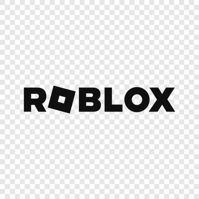 Roblox black logo