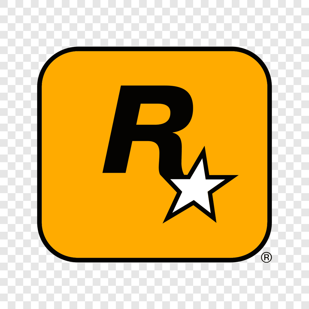 Rockstar Games logo transparent PNG