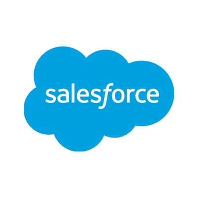 Salesforce logo on white background