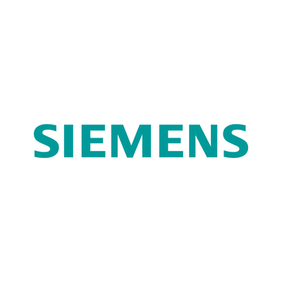 Siemens logo on white background