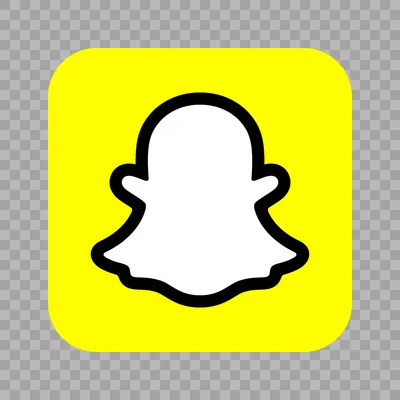 Snapchat logo transparent PNG