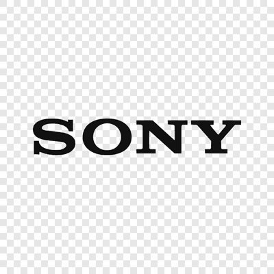 Sony black logo