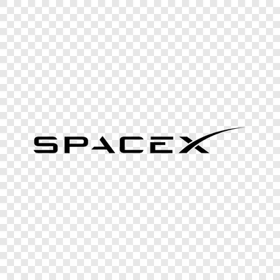 SpaceX logo transparent PNG