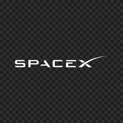 SpaceX white logo
