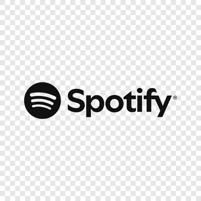 Spotify black logo