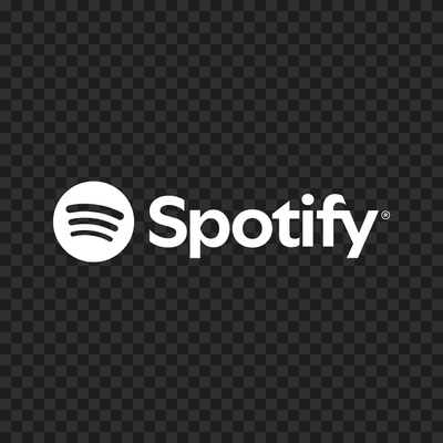 Spotify white logo