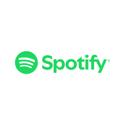 Spotify logo on white background