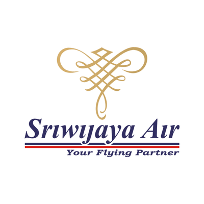 Sriwijaya Air logo on white background