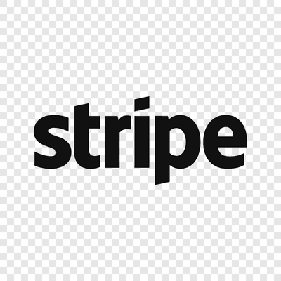 Stripe black logo