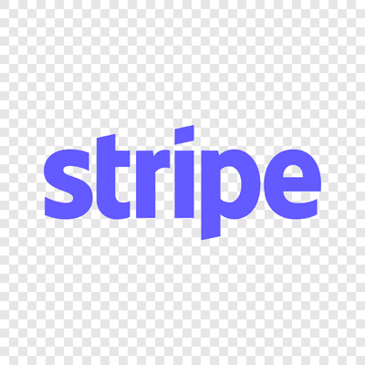 Stripe logo transparent PNG
