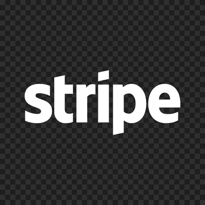 Stripe white logo