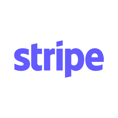 Stripe logo on white background