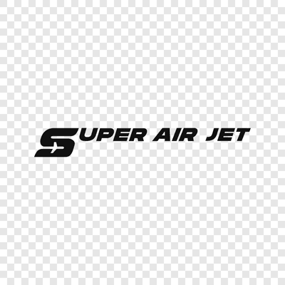 Super Air Jet black logo