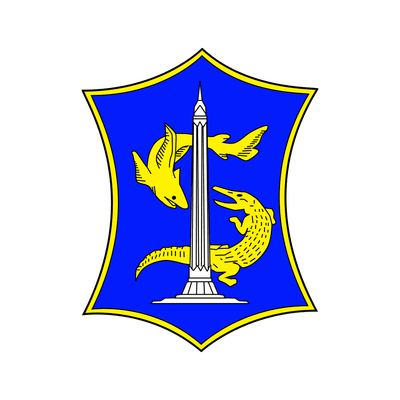 Surabaya City logo on white background